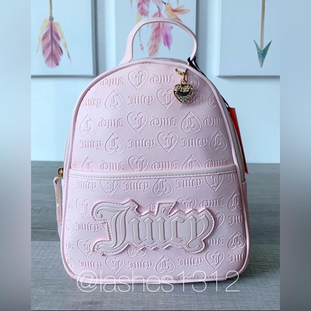 JUICY COUTURE Bag Upgrade U Medium Backpack - Light Pink